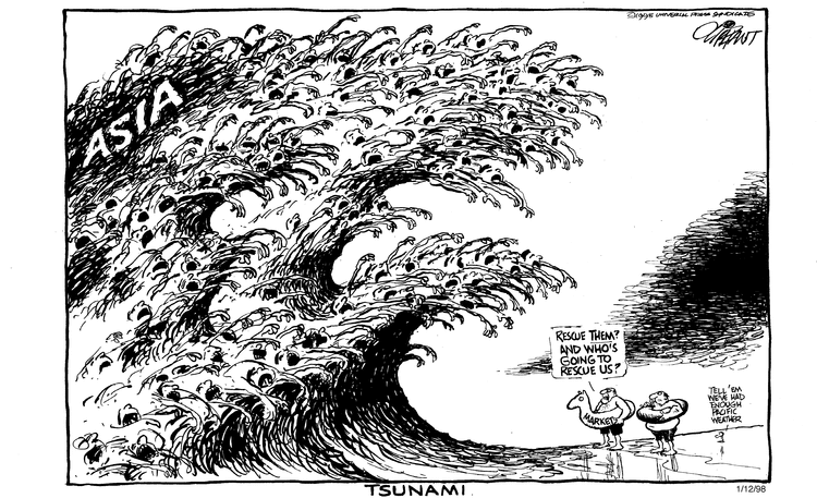 Pat Oliphant Comic Strip for January 12, 1998 
