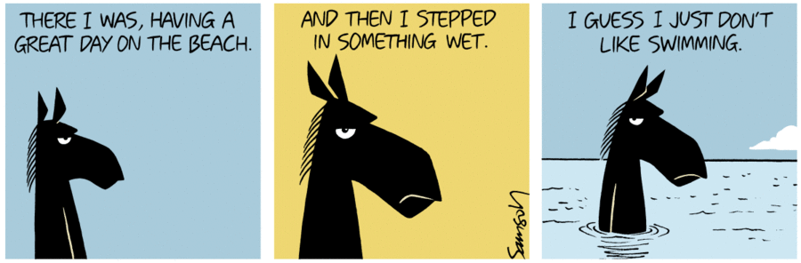 Dark Side of the Horse Comic Strip for August 20, 2019 