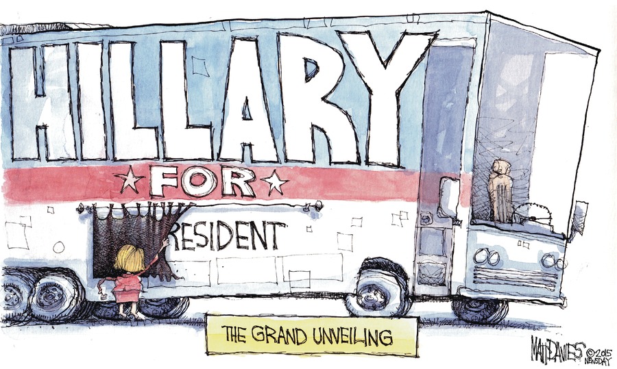 Matt Davies Comic Strip for April 12, 2015 