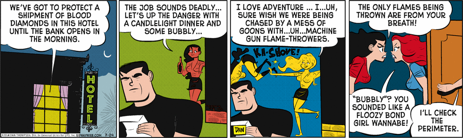 Rip Haywire Comic Strip for July 24, 2014 