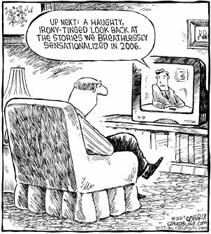 Speed Bump Comic Strip for January 01, 2007 