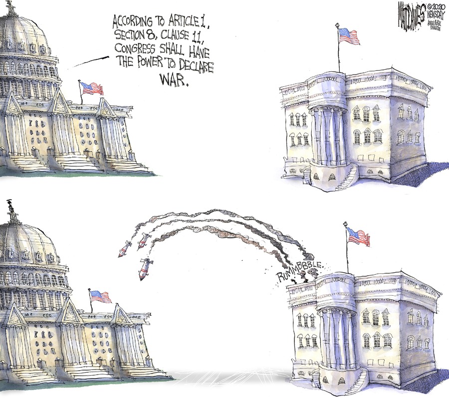 Matt Davies Comic Strip for January 12, 2020 