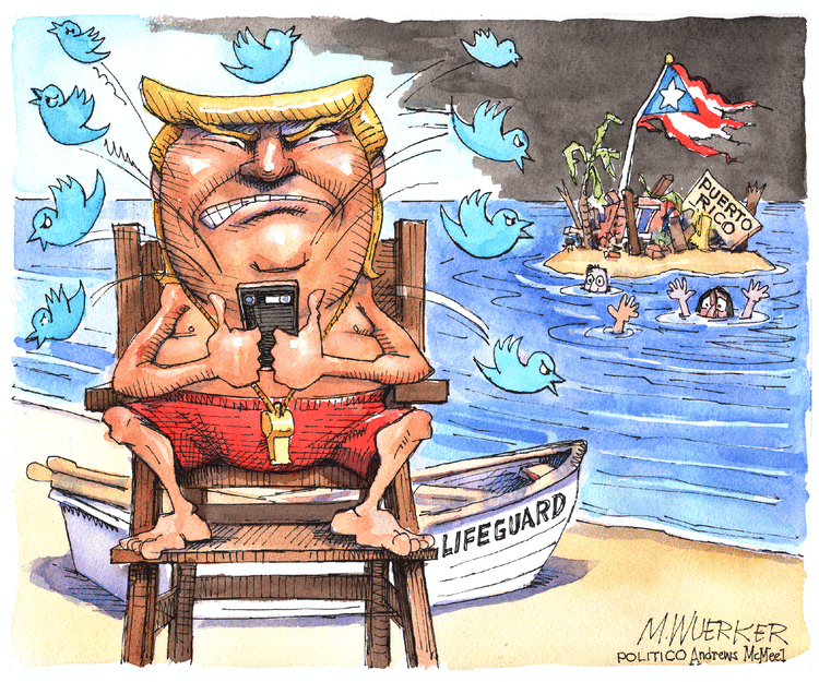 Matt Wuerker Comic Strip for September 27, 2017 