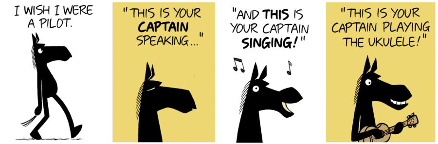 Dark Side of the Horse Comic Strip for January 15, 2020 