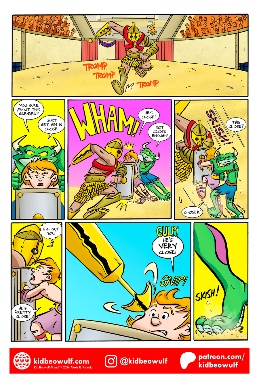 Kid Beowulf Comic Strip for January 16, 2025 