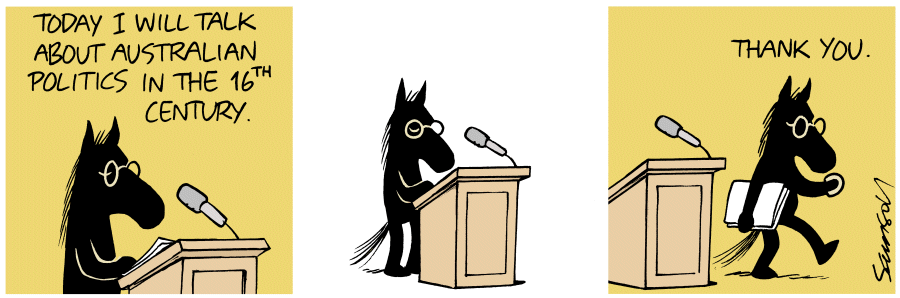 Dark Side of the Horse Comic Strip for March 25, 2013 