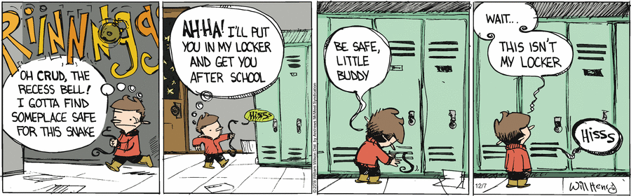 Wallace the Brave Comic Strip for December 07, 2018 
