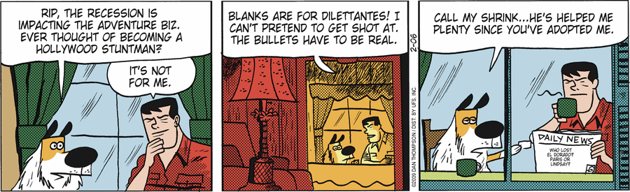 Rip Haywire Comic Strip for February 06, 2009 