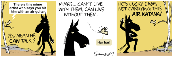 Dark Side of the Horse Comic Strip for February 15, 2011 