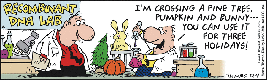 Frank and Ernest Comic Strip for December 09, 2015 