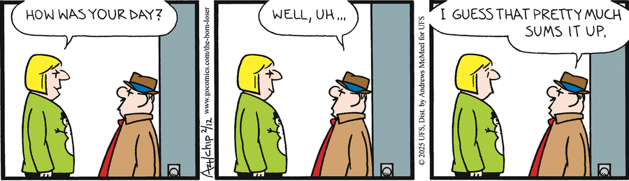 The Born Loser Comic Strip for February 12, 2025 