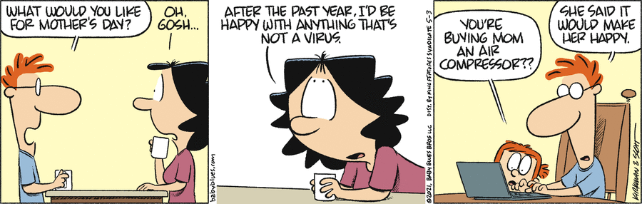 Baby Blues Comic Strip for May 03, 2021 