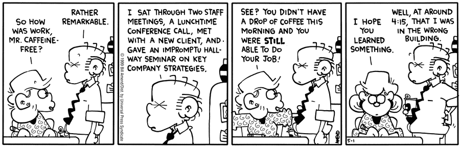 FoxTrot Classics Comic Strip for May 01, 2010 