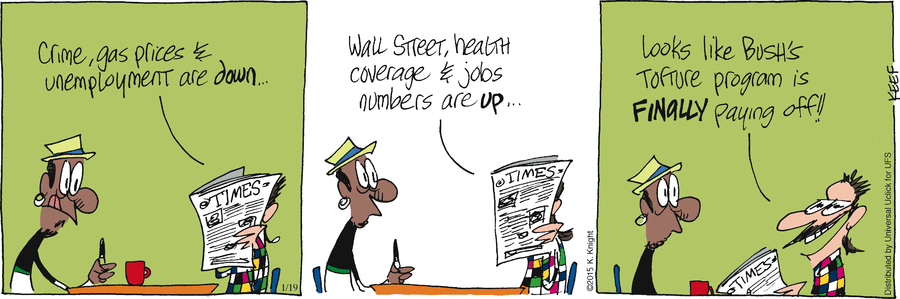 The Knight Life Comic Strip for January 19, 2015 