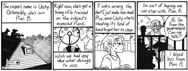Skin Horse Comic Strip for January 01, 2008 