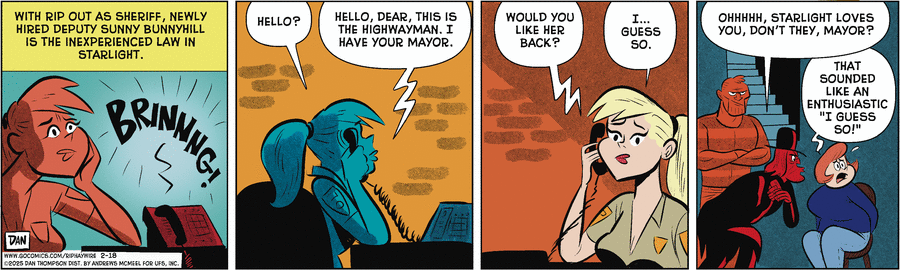 Rip Haywire Comic Strip for February 18, 2025 
