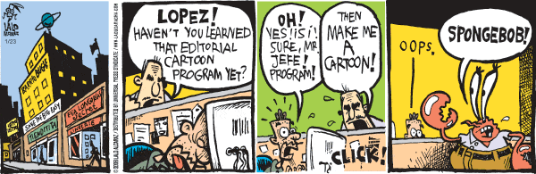 La Cucaracha Comic Strip for January 23, 2006 