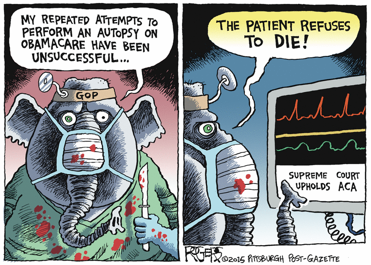 Rob Rogers Comic Strip for June 26, 2015 