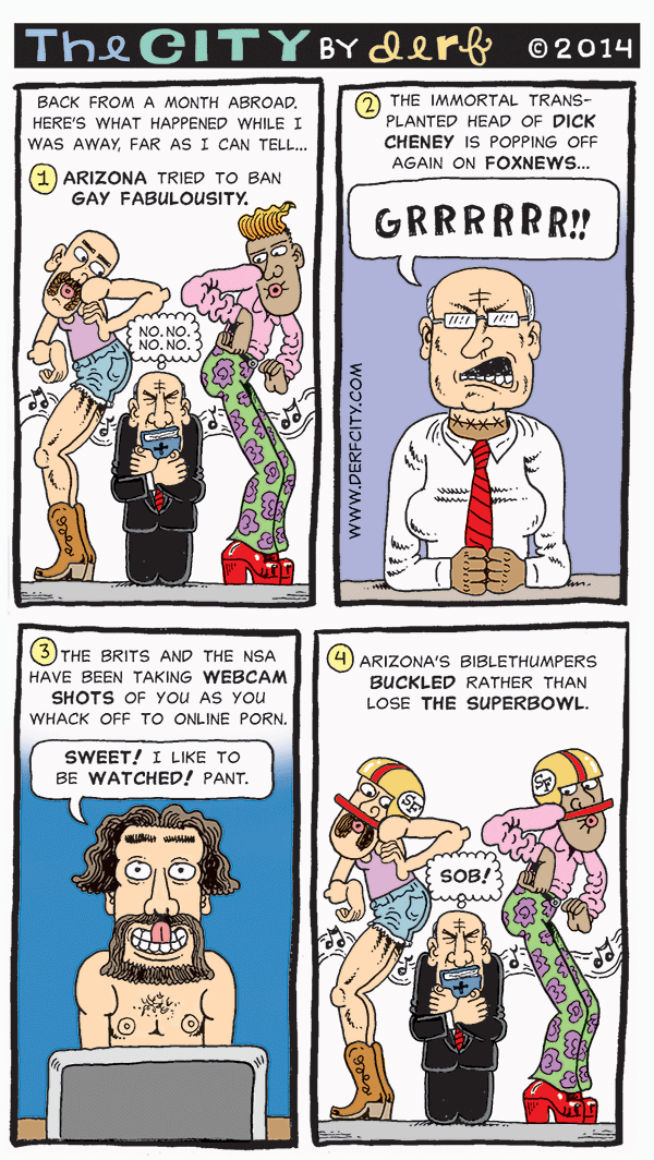 The City Comic Strip for March 05, 2014 