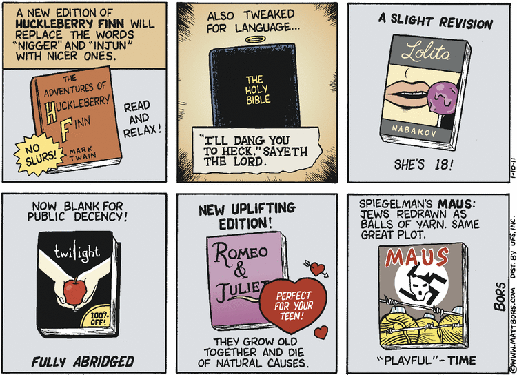 Matt Bors Comic Strip for January 10, 2011 