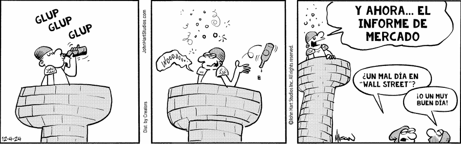 The Wizard of Id - Spanish Comic Strip for December 04, 2024 