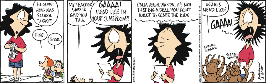 Baby Blues Comic Strip for August 31, 2006 