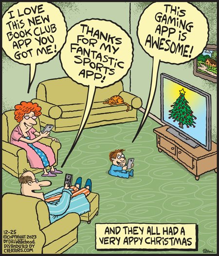 Free Range Comic Strip for December 25, 2023 