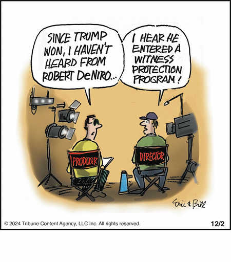 Bottom Liners Comic Strip for December 02, 2024 