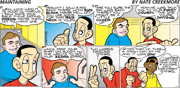 Maintaining Comic Strip for December 09, 2007 