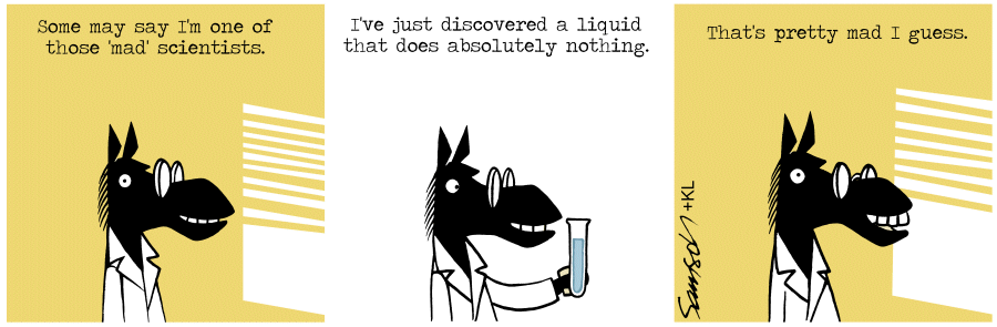 Dark Side of the Horse Comic Strip for September 11, 2013 