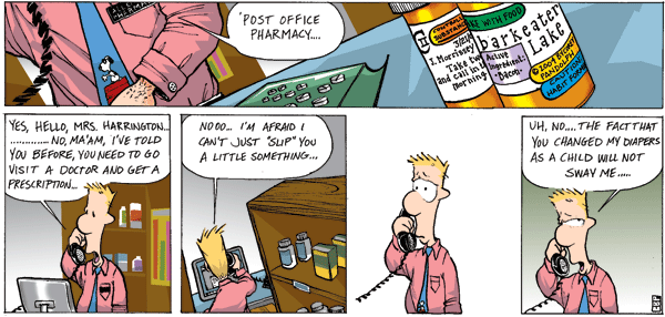 Barkeater Lake Comic Strip for October 30, 2011 