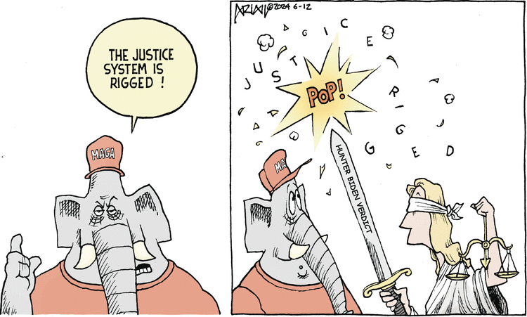 Robert Ariail Comic Strip for June 12, 2024 