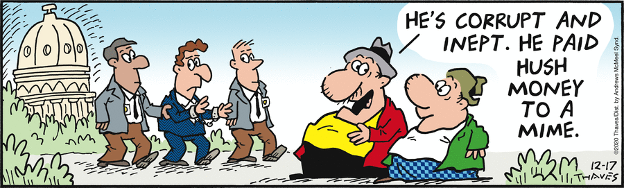 Frank and Ernest Comic Strip for December 17, 2020 