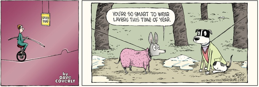 Speed Bump Comic Strip for March 15, 2020 