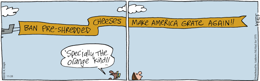 The Knight Life Comic Strip for November 28, 2018 