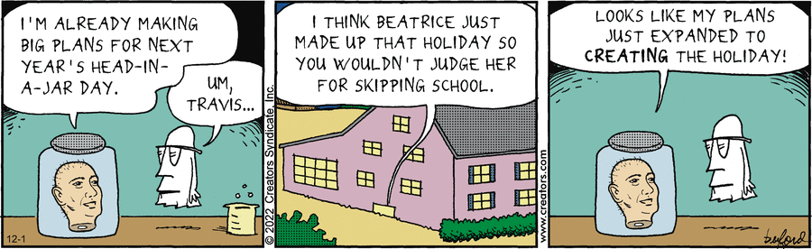 Scary Gary Comic Strip for December 01, 2022 