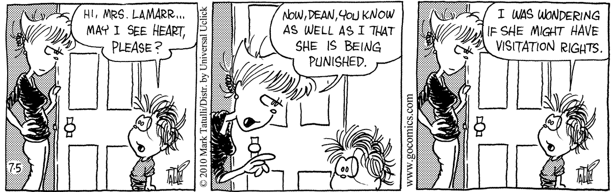 Heart of the City Comic Strip for July 05, 2010 