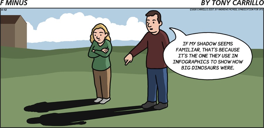 F Minus Comic Strip for April 12, 2020 