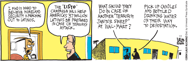 La Cucaracha Comic Strip for January 02, 2007 