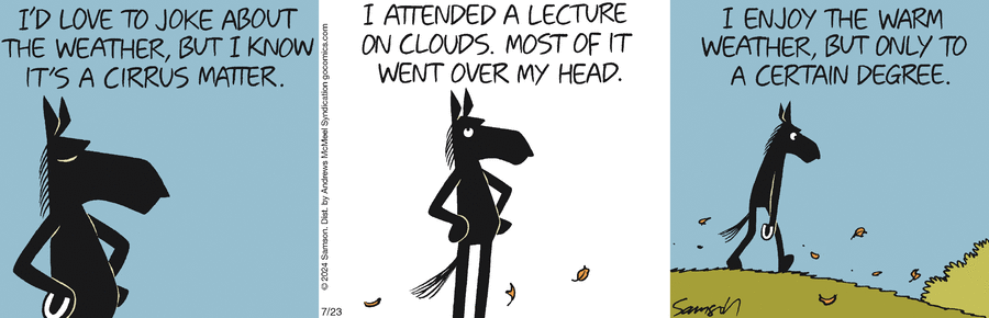 Dark Side of the Horse Comic Strip for July 23, 2024 