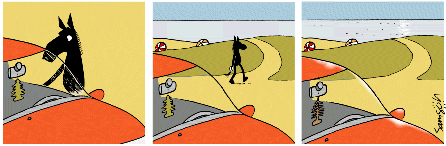 Dark Side of the Horse Comic Strip for October 29, 2015 