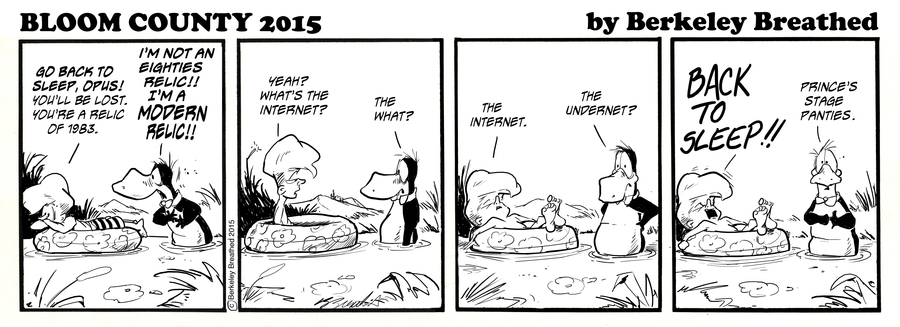 Bloom County 2019 Comic Strip for July 21, 2015 