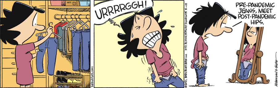 Baby Blues Comic Strip for April 14, 2021 