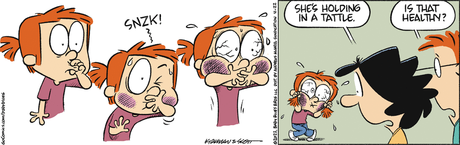 Baby Blues Comic Strip for April 22, 2022 