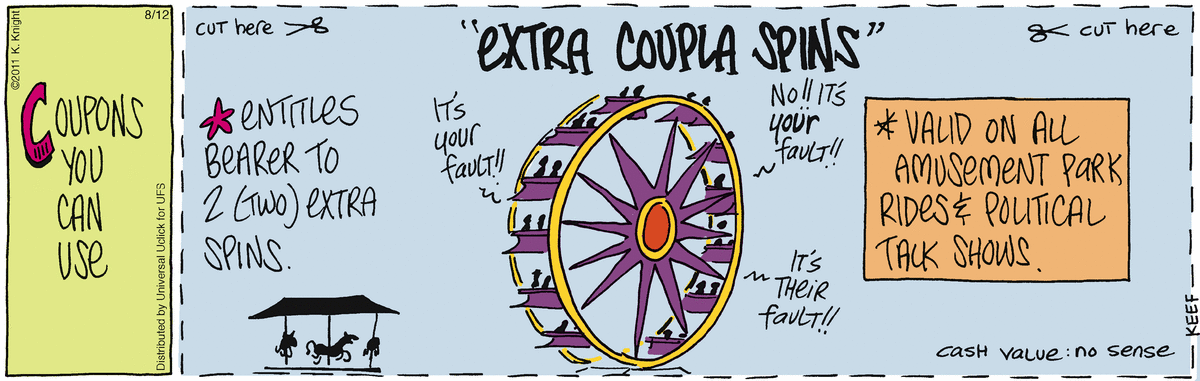 The Knight Life Comic Strip for August 12, 2011 