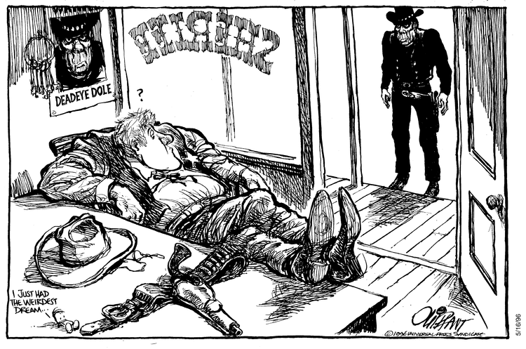 Pat Oliphant Comic Strip for May 16, 1996 