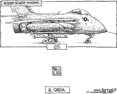 Matt Davies Comic Strip for October 15, 2001 
