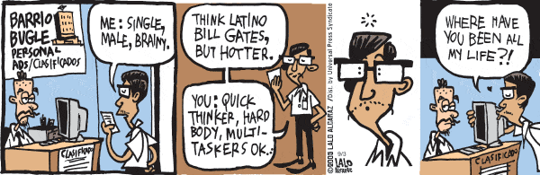 La Cucaracha Comic Strip for September 03, 2005 