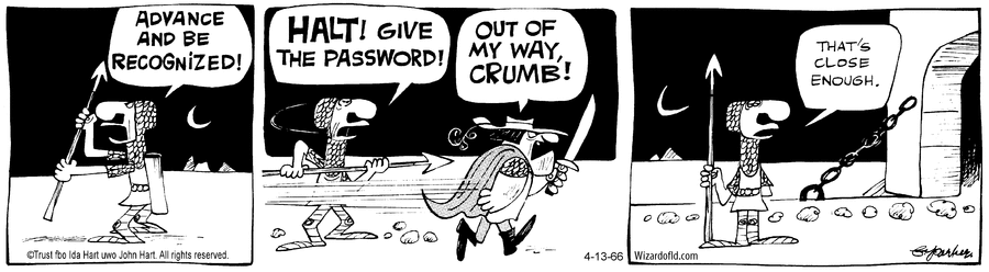 Wizard of Id Classics Comic Strip for April 11, 2016 