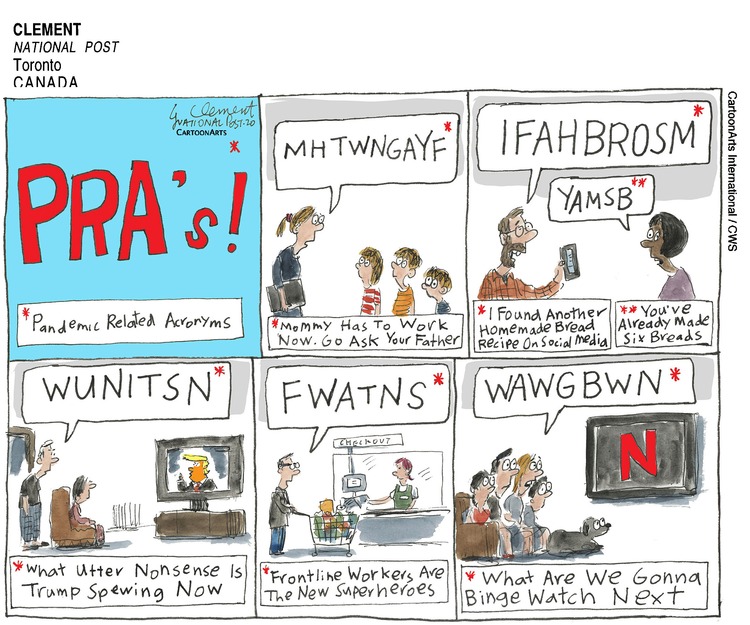 ViewsAmerica Comic Strip for March 29, 2020 